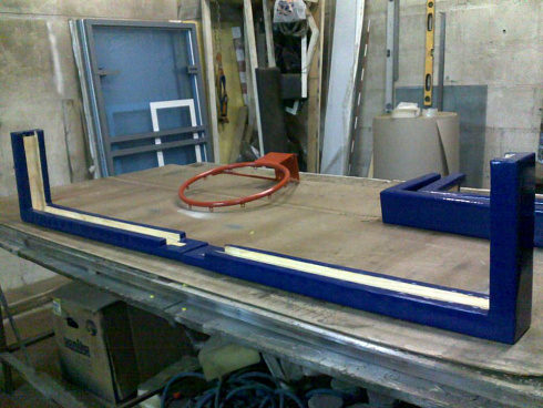 Защита мягкая на баскетбольный щит (А08)