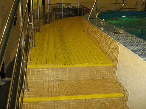 Грязезащитное модульное покрытие "Антикаблук"