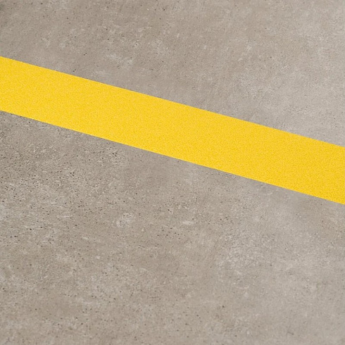 Сигнальные противоскользящие ленты для разметки и маркировки (средней зернистости)