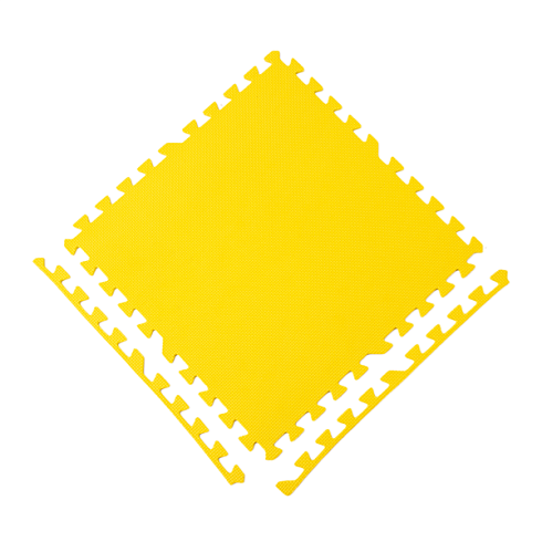 Коврик-пазл — 60х60 см, желтый