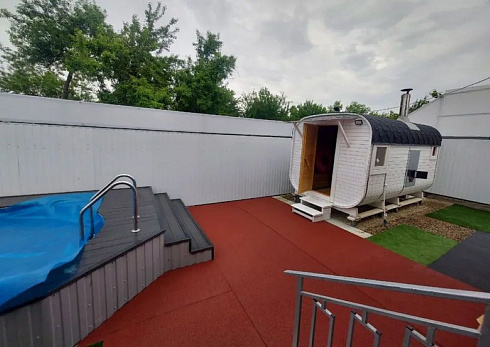 Терракотовый коврик-мат