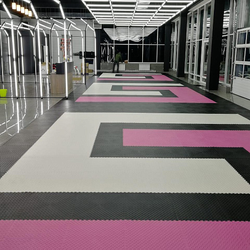 Напольное покрытие ПВХ Классик 5 мм, цветное