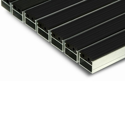 Решетка "резина + скребок + ворс"