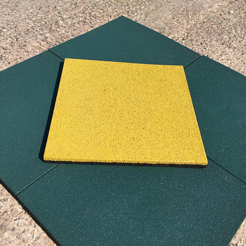 Резиновая плитка 1000х1000, 40 мм