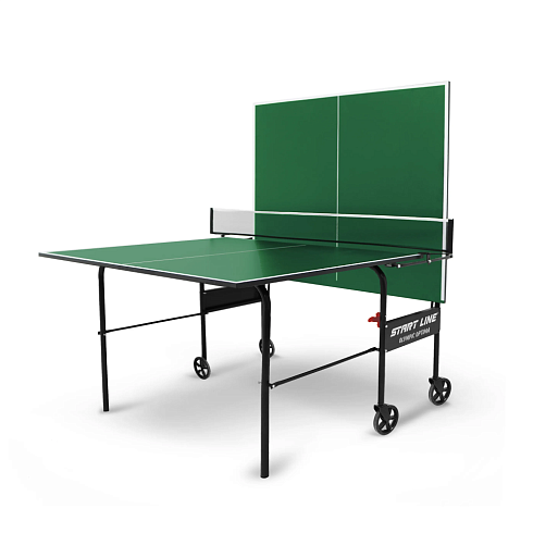 Стол теннисный Olympic Optima с сеткой, зеленый