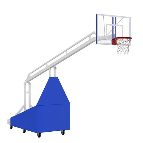 Стойка баскетбольная мобильная складная вынос 3,25 м