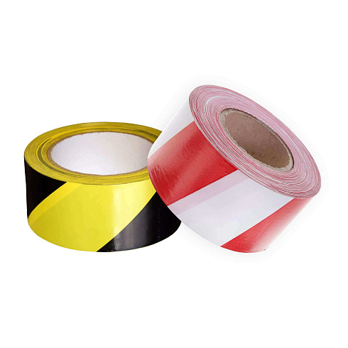 Сигнальные ПВХ ленты для разметки и маркировки (гладкие)