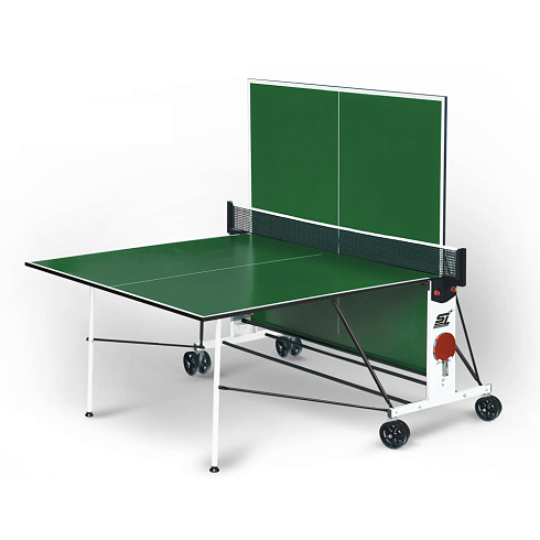 Стол теннисный Compact LX, зелёный (без канта)