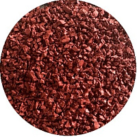 Резиновая крошка терракотовая