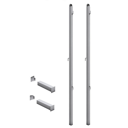 Стойки бадминтонные со стаканами, стационарные (А406)