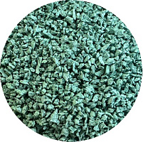 Резиновая крошка бирюзовая